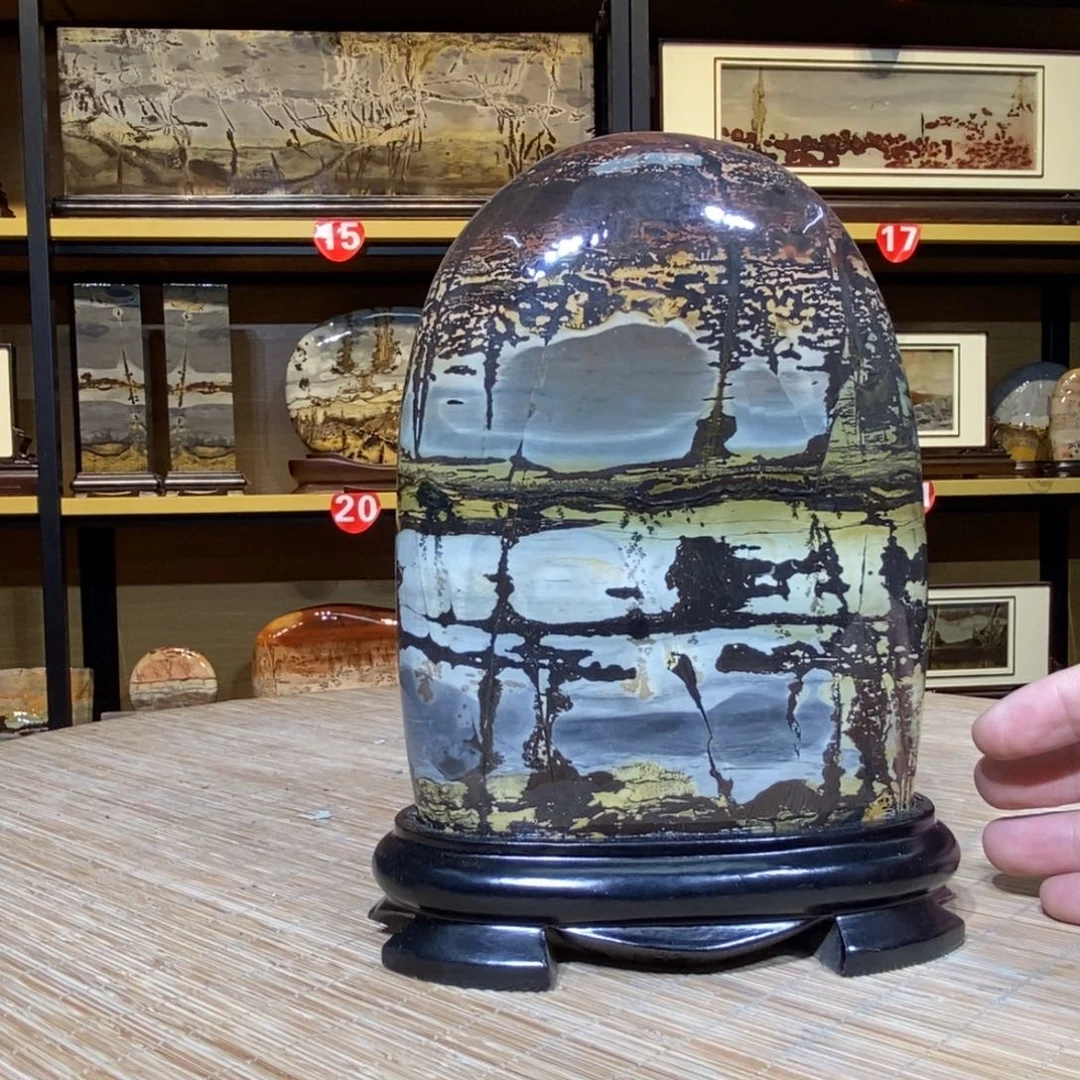 印石昌化石国画石