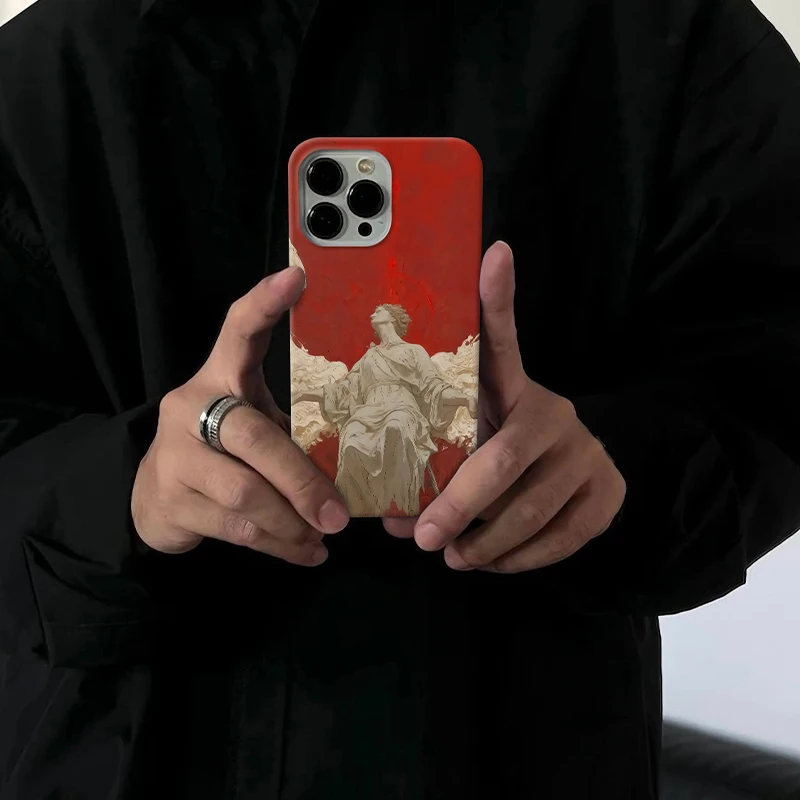 浴火适用苹果16pro创意手机壳15promax个性14小众13/12/潮牌