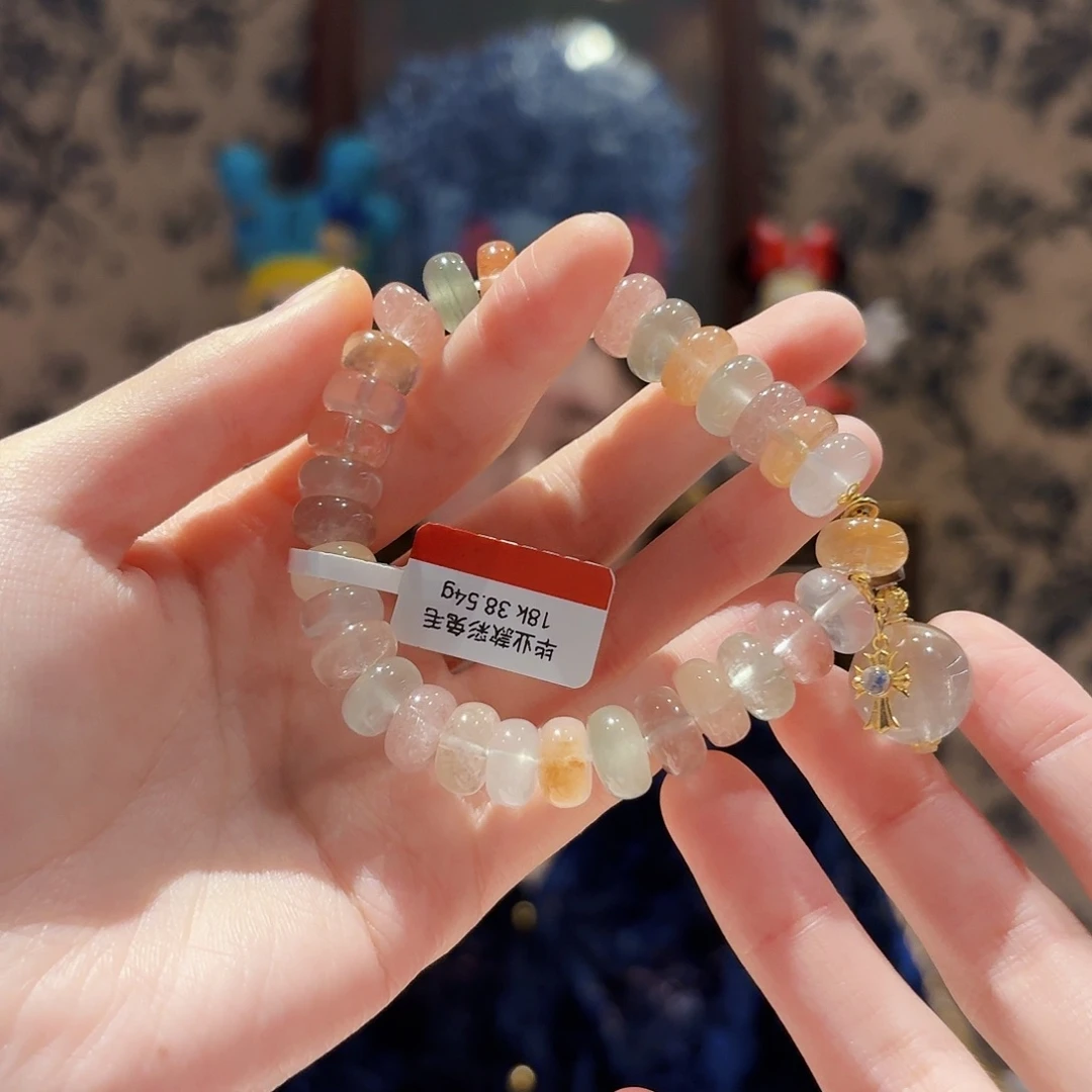 水晶手链未镶嵌手串