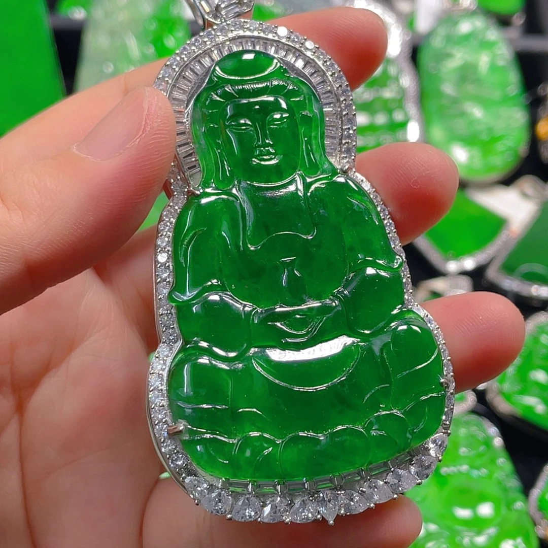 吊坠(不含链)未镶嵌翡翠