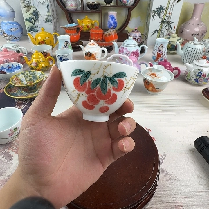 摆件景德镇陶瓷老厂瓷35