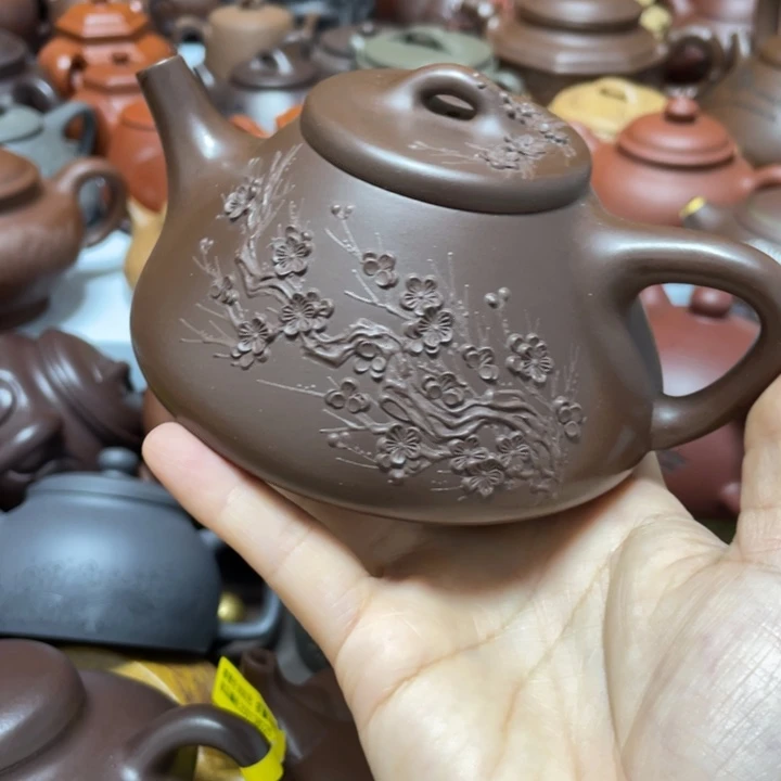 龙***神底槽青茶壶紫砂艺术艺术