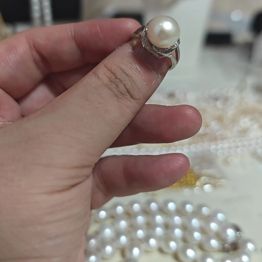 淡水珍珠戒指未镶嵌
