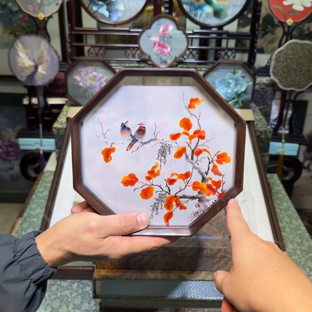 刺绣手工苏绣工艺制作技艺精湛