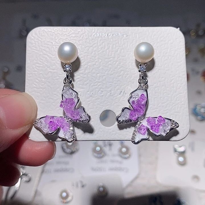 耳饰未镶嵌淡水珍珠