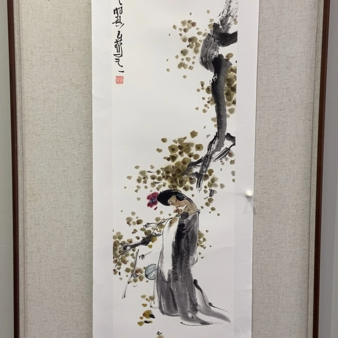 老***管国画墨鱼精品墨鱼精品