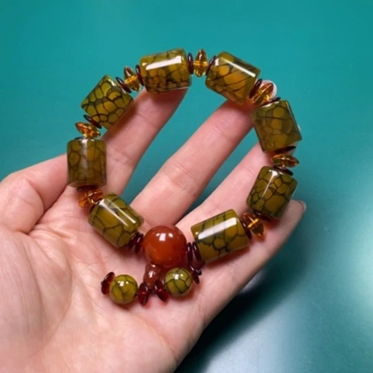 玛瑙/玉髓未镶嵌手链