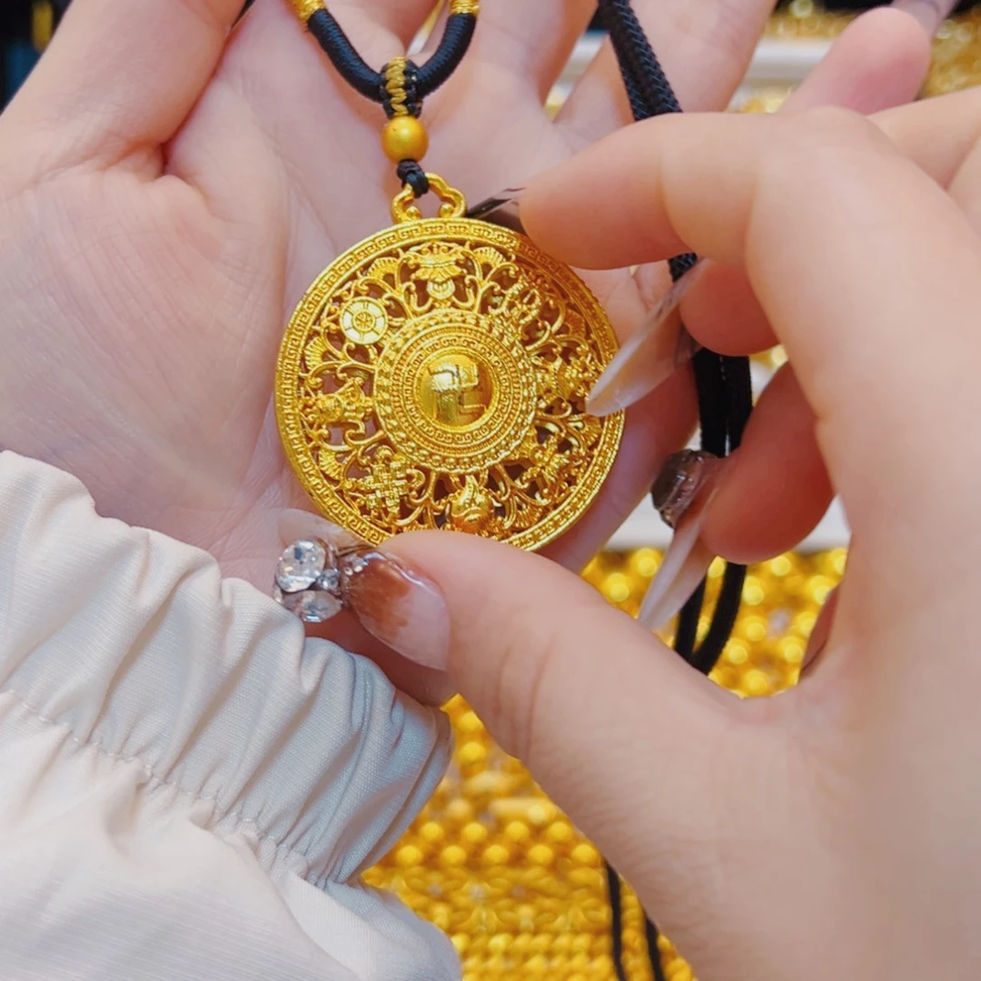 合金合金大号万福八宝罗盘