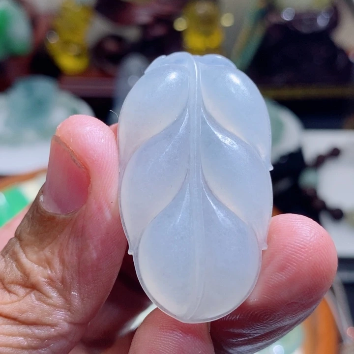 未镶嵌定制翡翠翡翠叶子