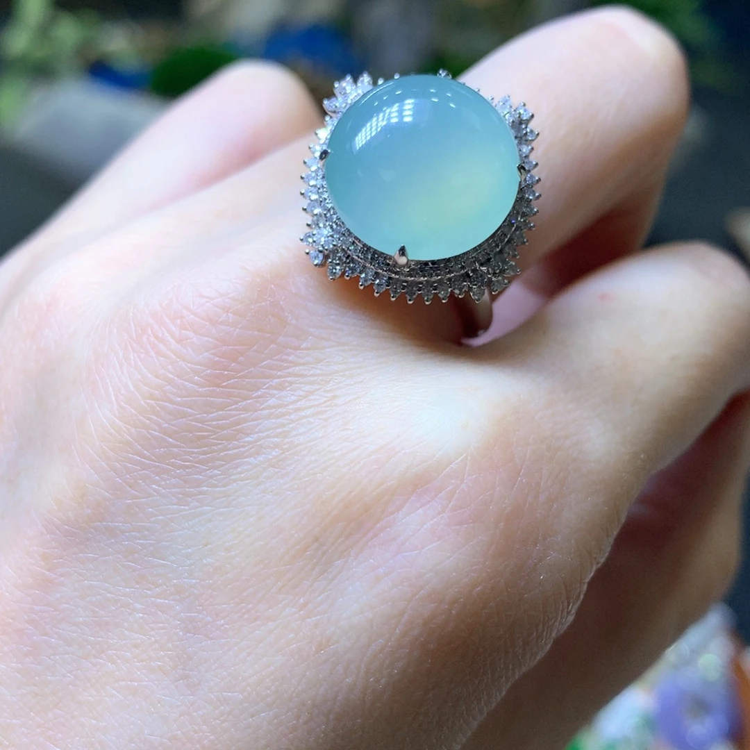 【闪购商品】翡翠颈饰18K金镶嵌翡翠吊坠项链