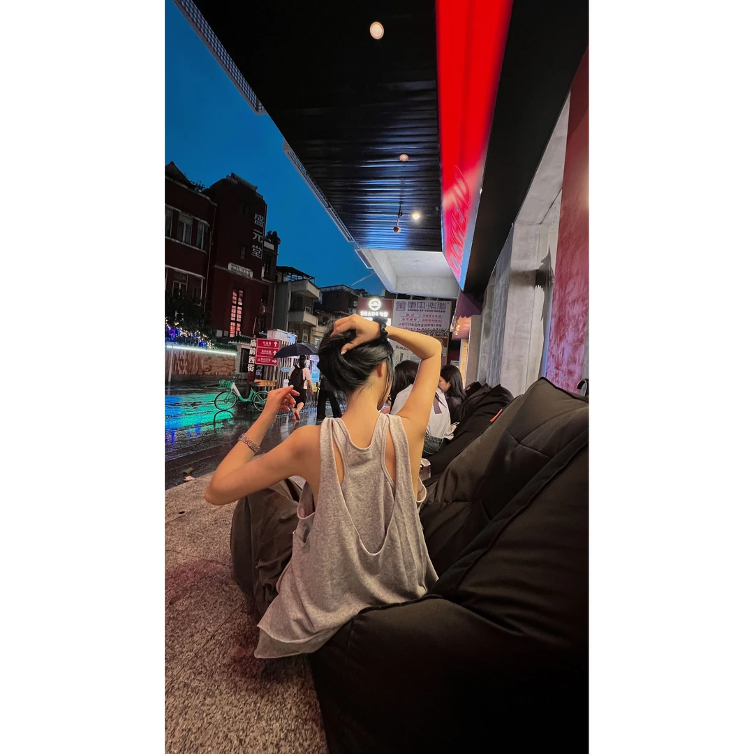 Laurine原创慵懒假两件显瘦背心