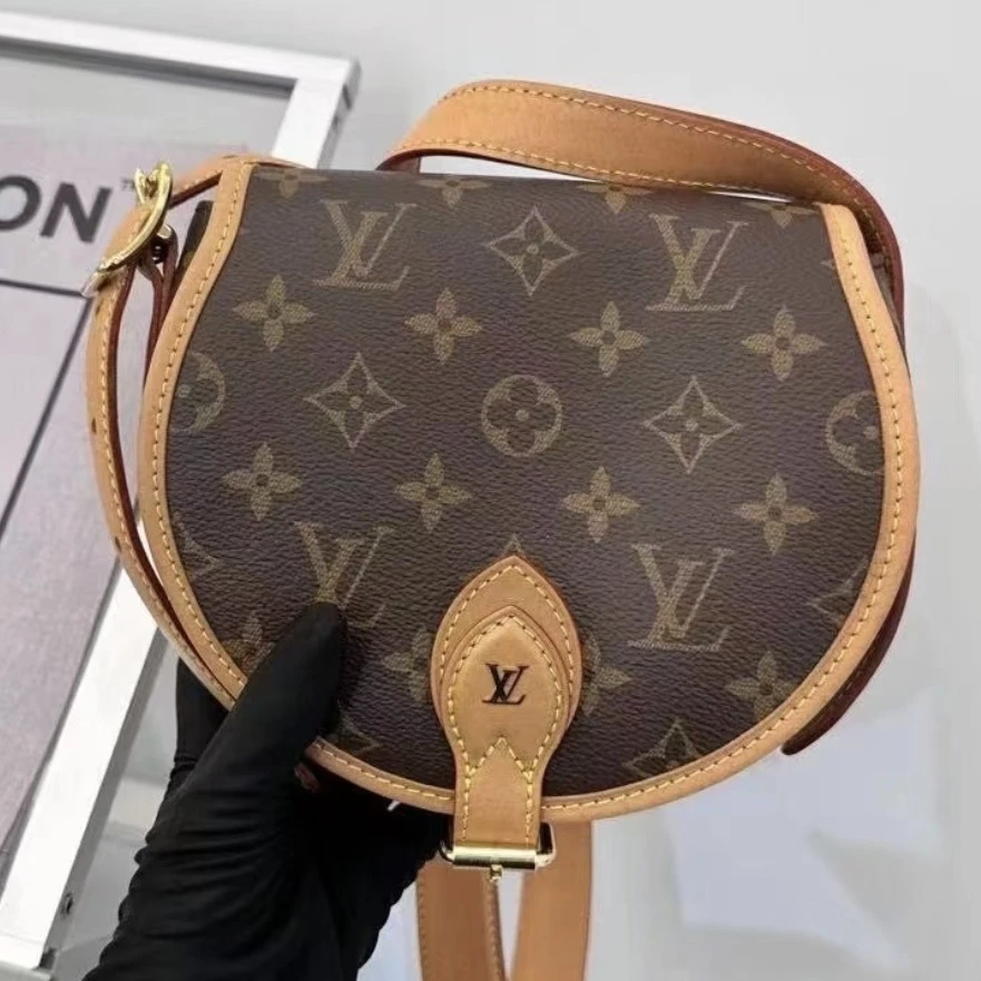 95新 LouisVuitton/路易威登 js119632 lv老花马鞍包斜挎包