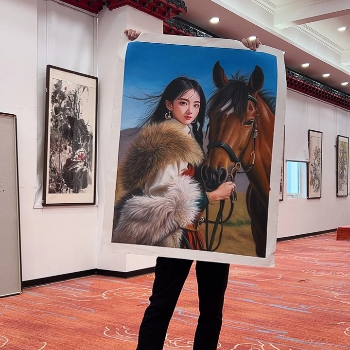 国画二郎展览原作