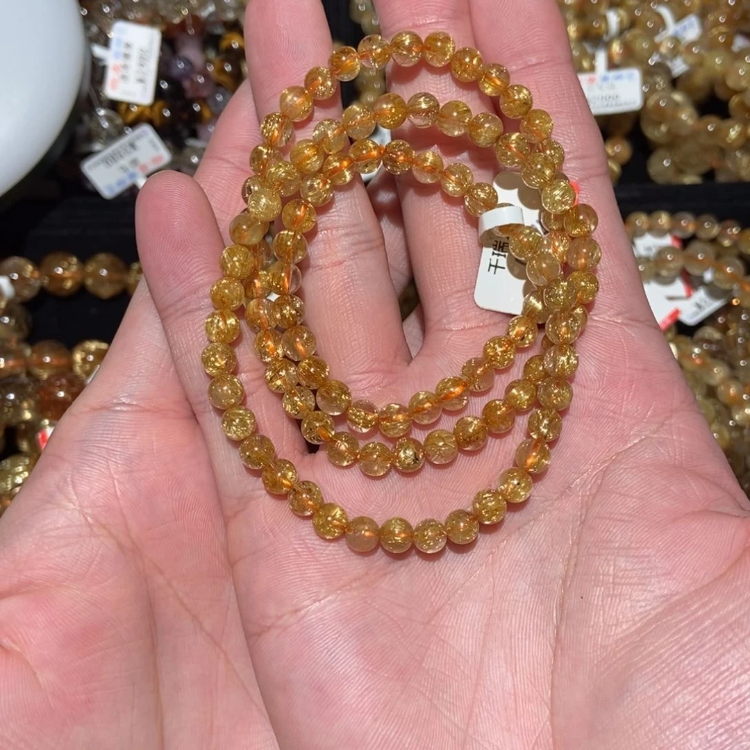 水晶手串未镶嵌手串