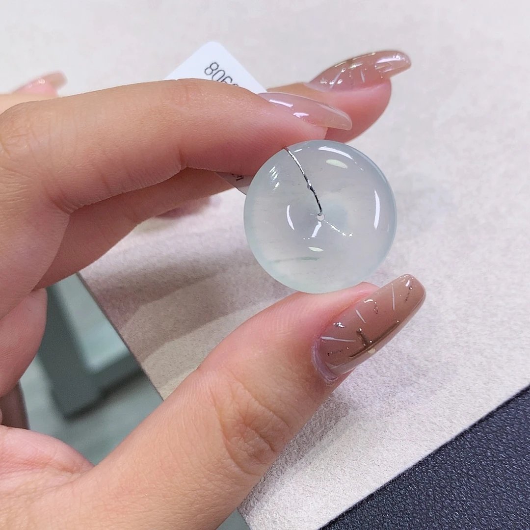 翡翠未镶嵌吊坠(不含链)21.7-4.8