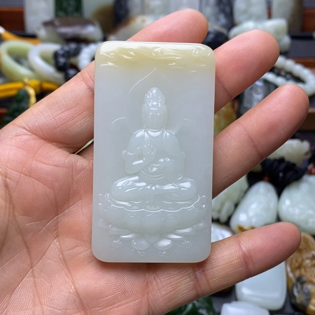 颈饰未镶嵌和田玉