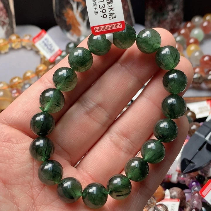 水晶手串未镶嵌天然