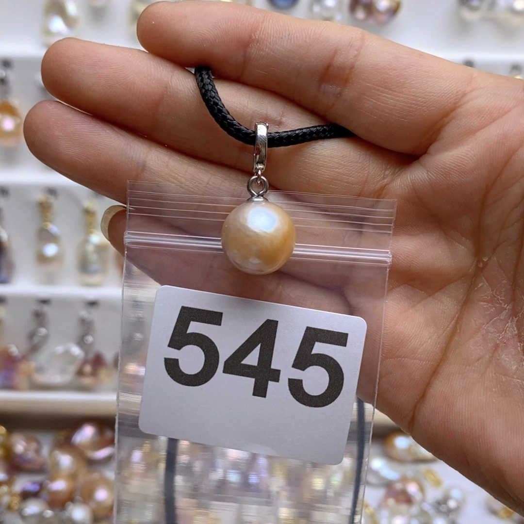 淡水珍珠颈饰银S925镶嵌545