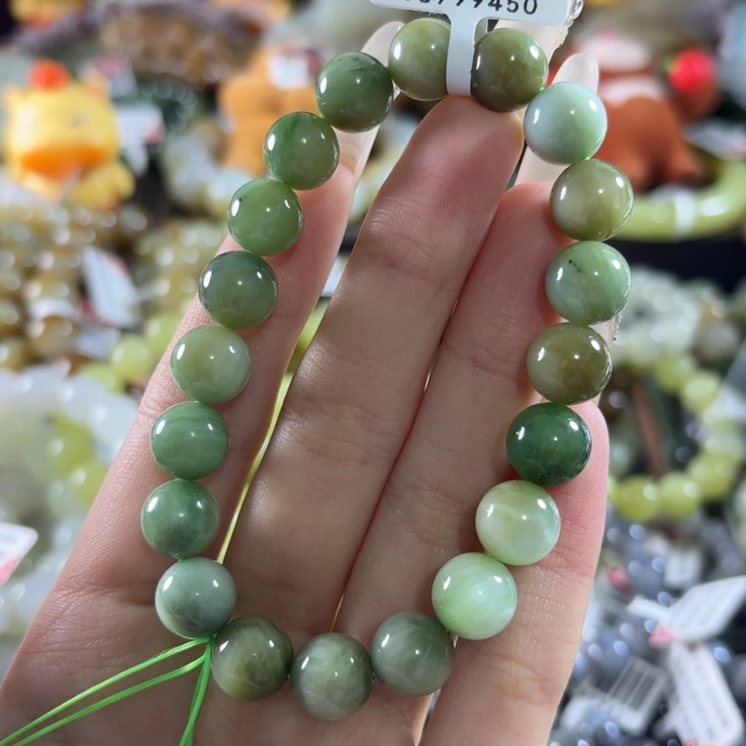 和田玉未镶嵌手链16