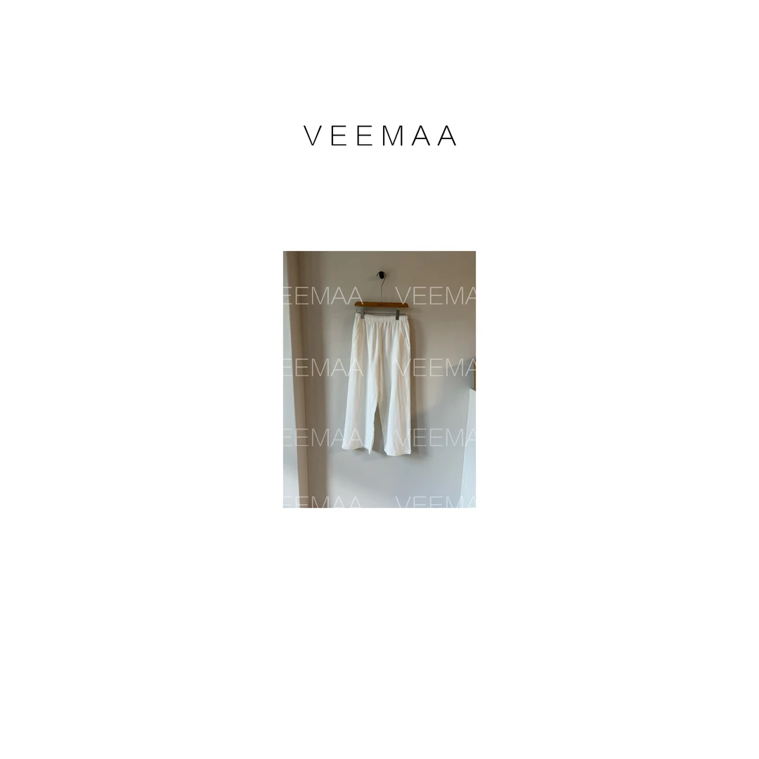 【Veemaa】小神裤 定制款棉麻显瘦百搭裤子