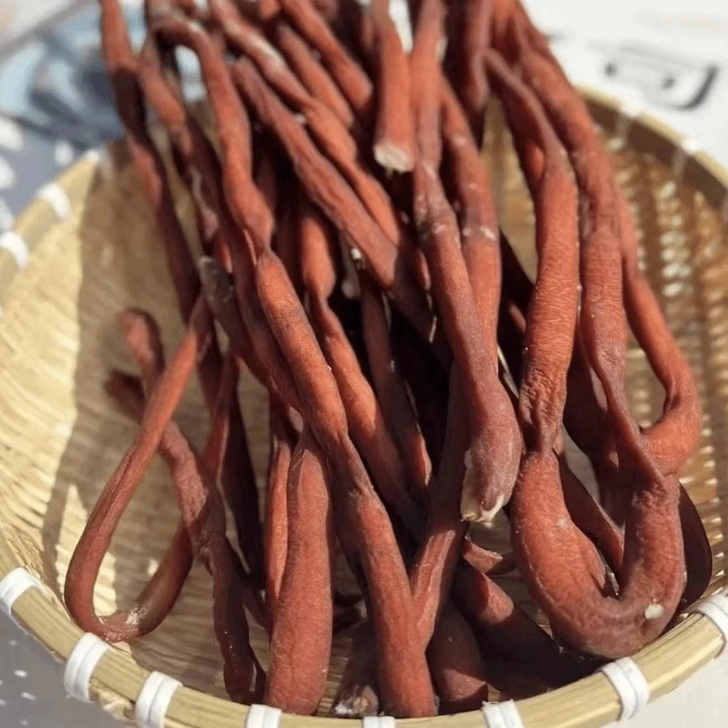 农家柴火烟熏腊小肠
