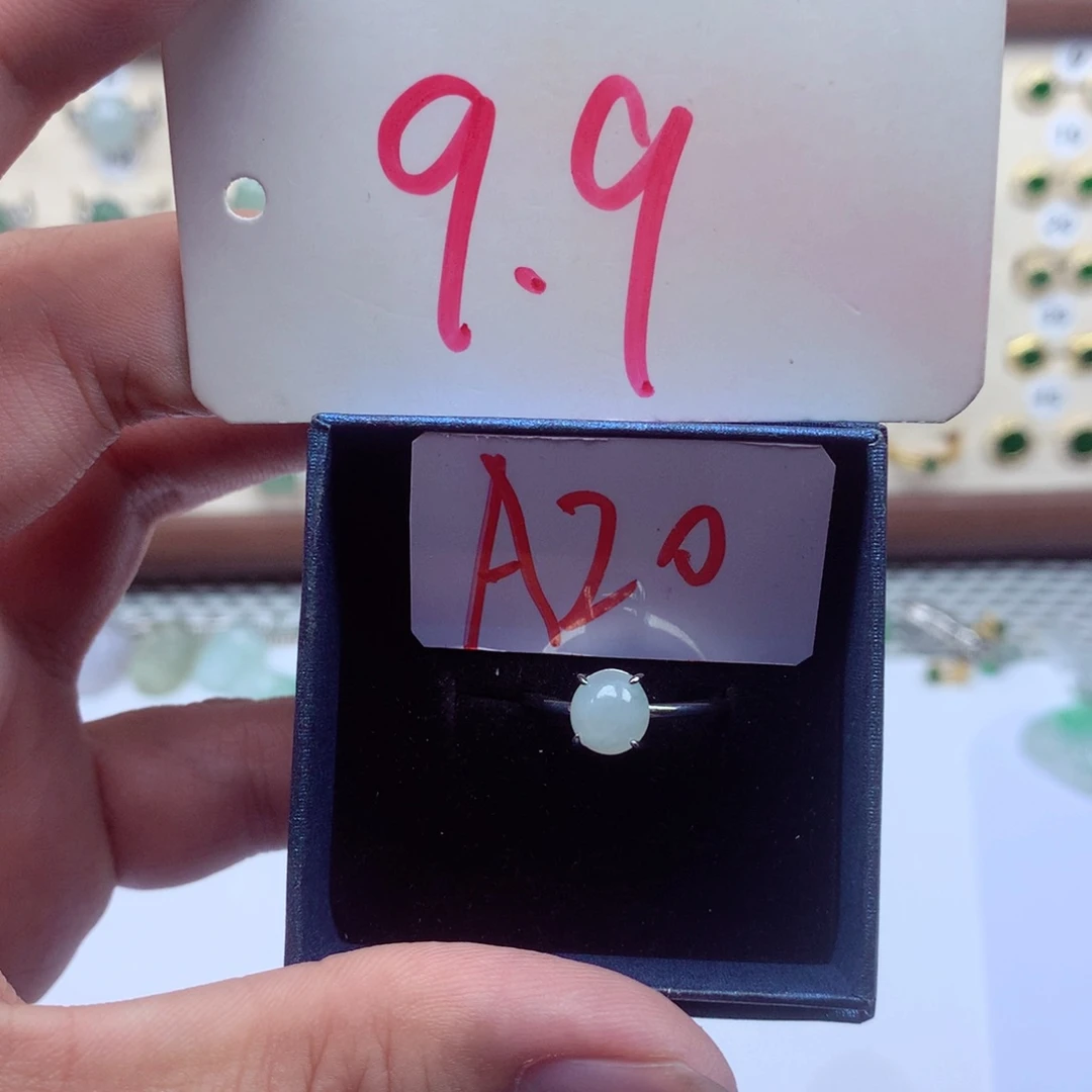 未镶嵌戒指翡翠缅甸翡翠戒指