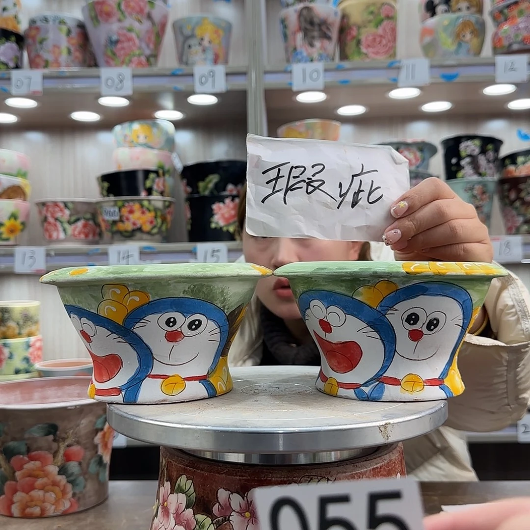 紫砂花盆瑕疵瑕疵055