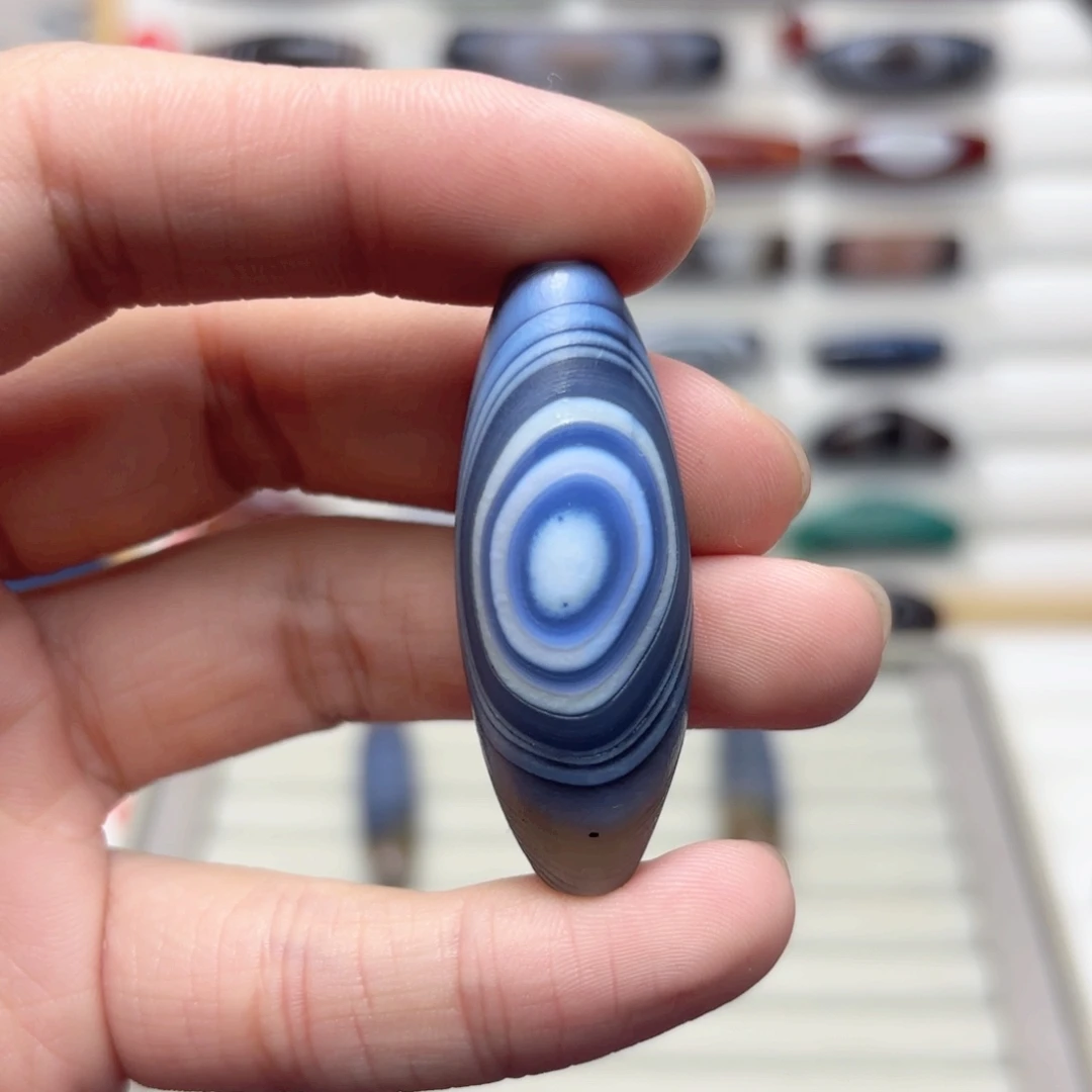 浮***子玛瑙/玉髓未镶嵌吊坠3