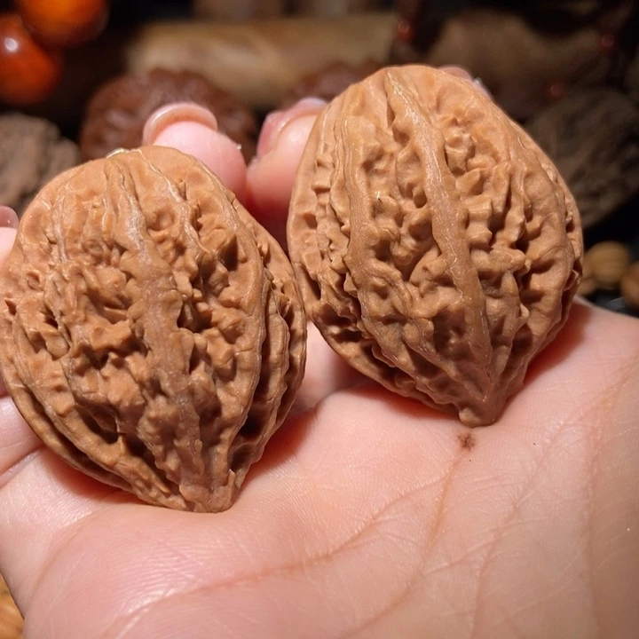 把件文玩核桃东北楸子小雪127