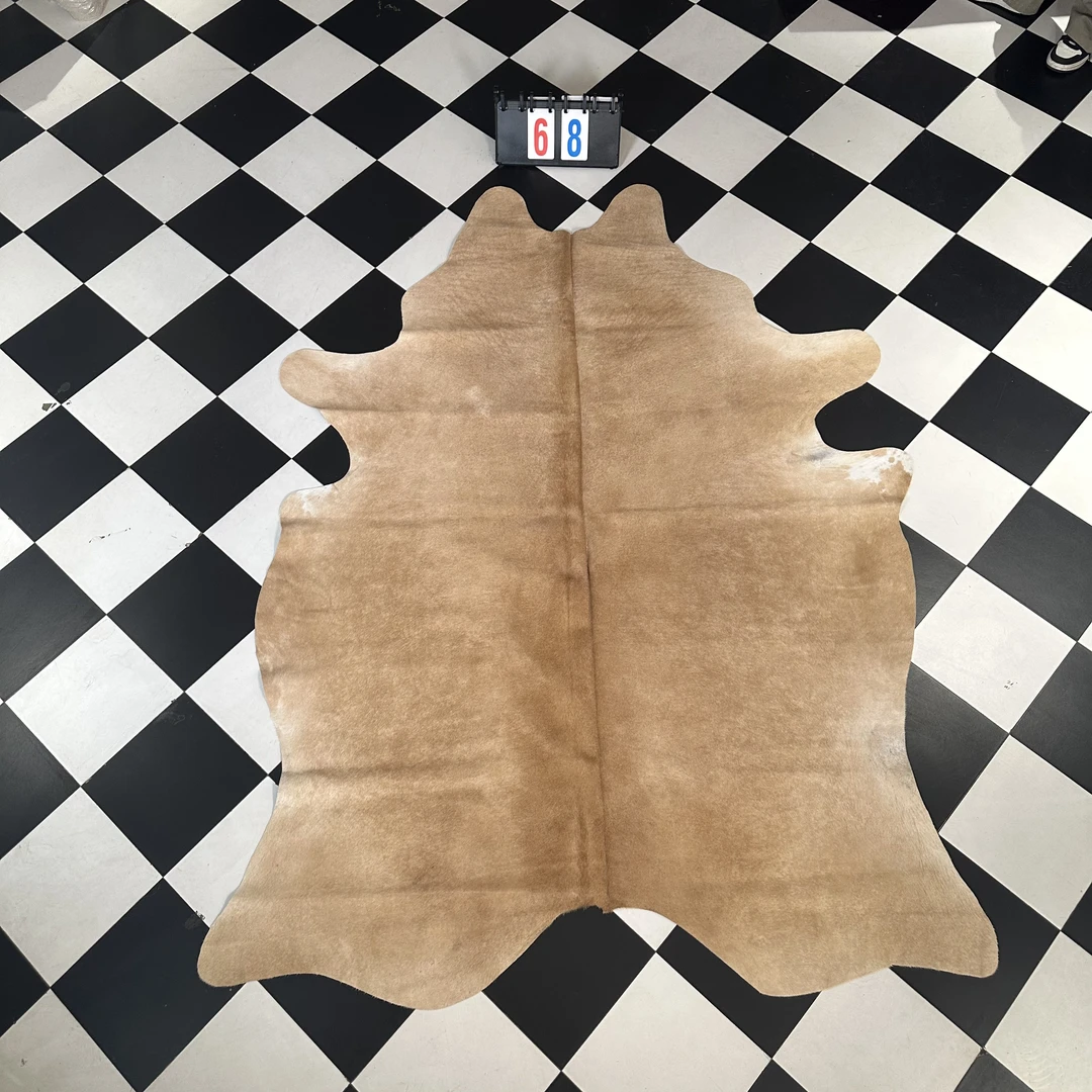 【本尼家】K68 230x165cm专拍牛皮地毯家用轻奢