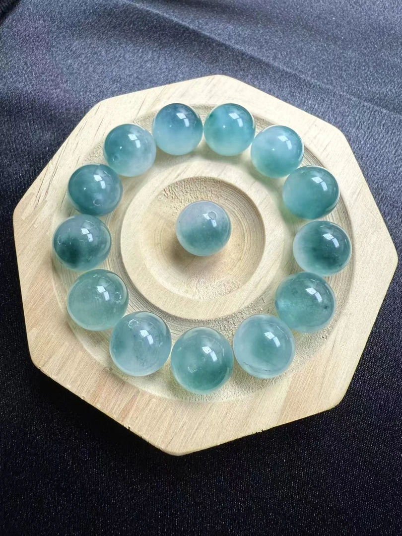 卡14+飘花珠子 （一颗）散珠批发手串多样性发货