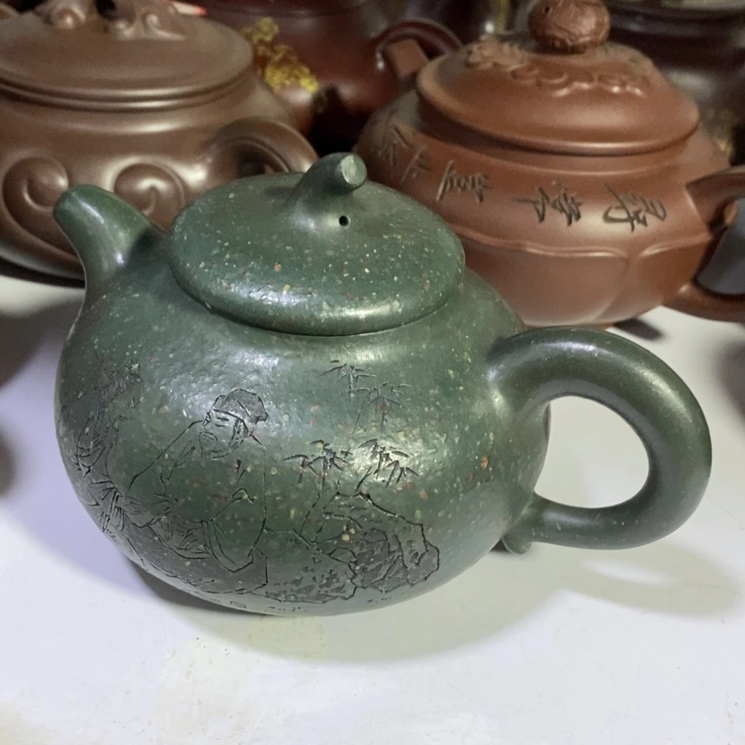 茶壶紫泥原矿手工128