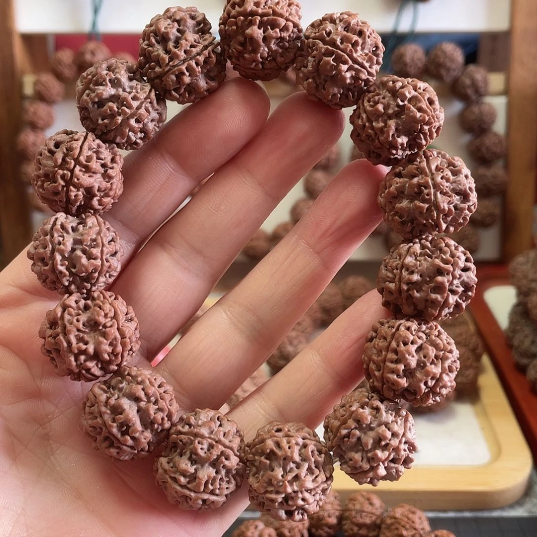 金刚菩提手串金蟾疙瘩纹