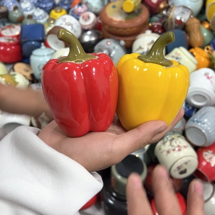 茶叶罐陶瓷家用储物罐轻微瑕疵品介意勿拍