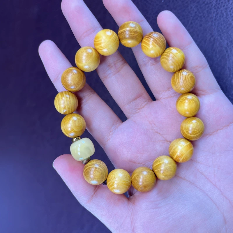 MK412金丝楠单圈1.2手串（无礼盒）