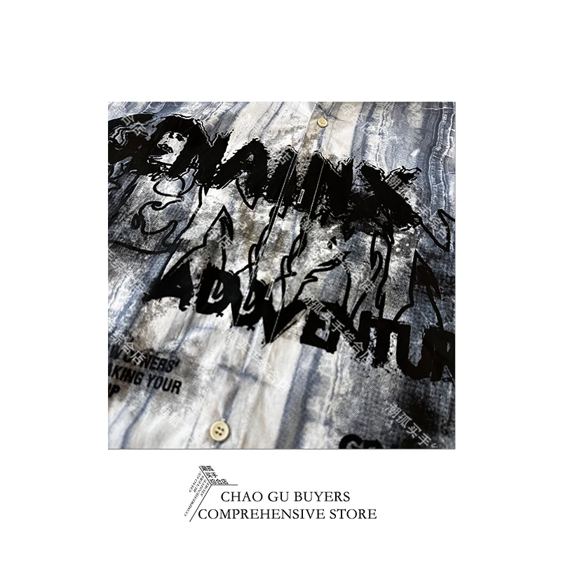 小众潮牌 “涂墨” 衬衫 9005 时尚 百搭 好物 情侣 户外