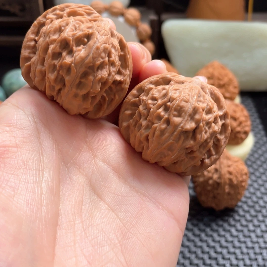 文玩核桃吊坠磨盘42+全品