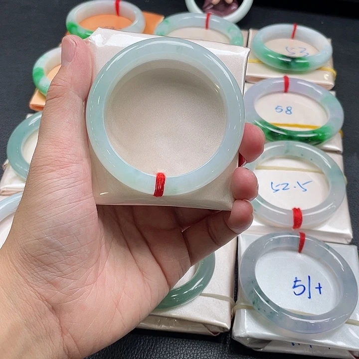 未镶嵌手镯翡翠圈口5859