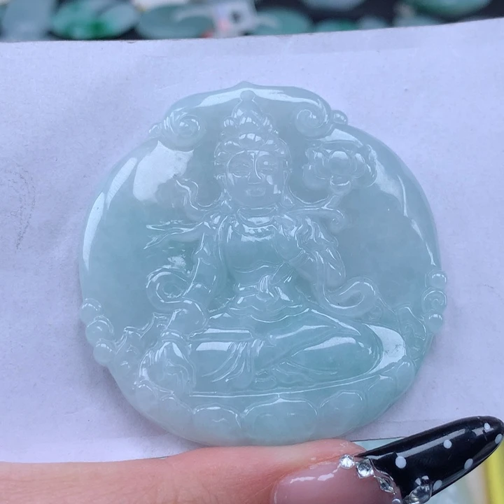 颈饰未镶嵌翡翠大势至