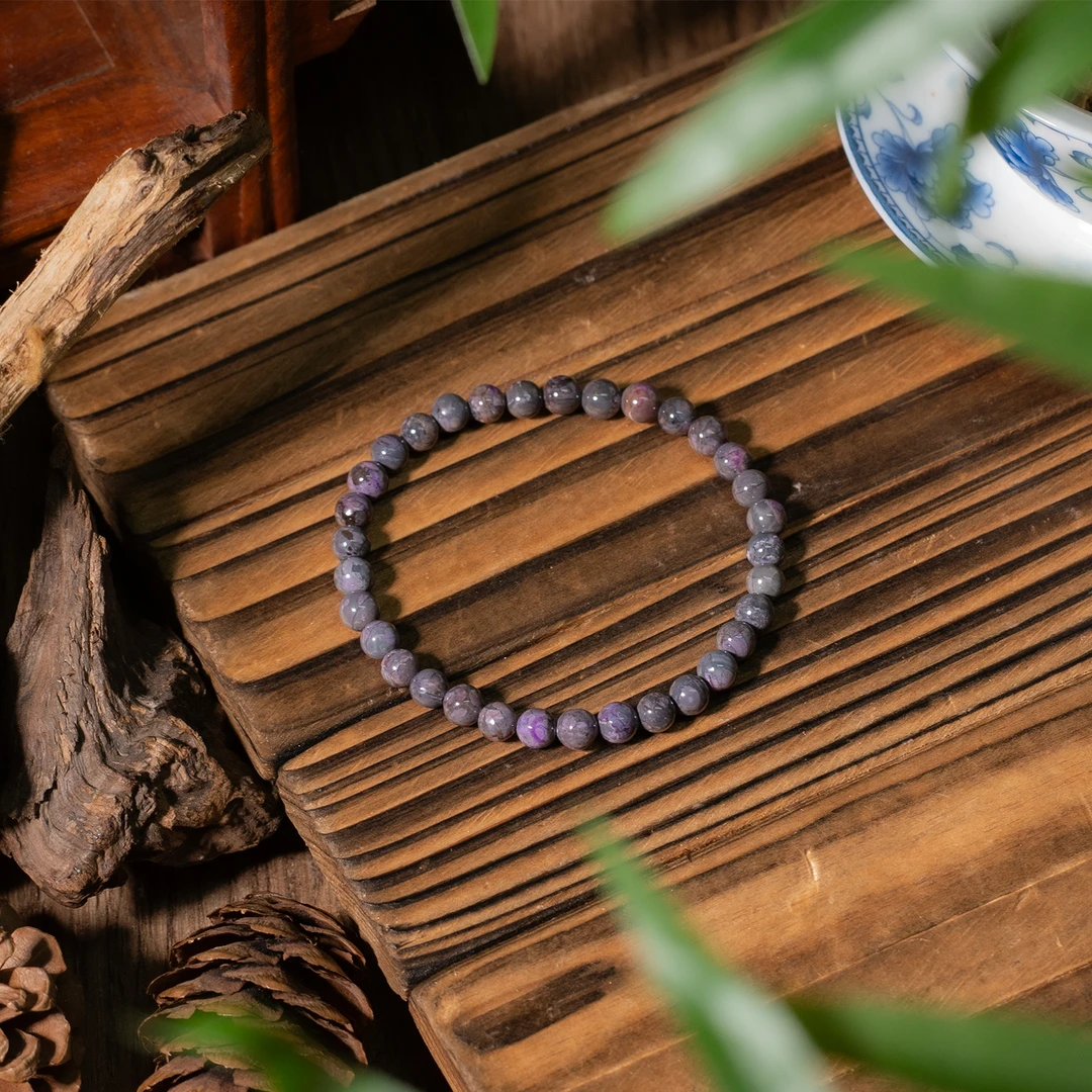 世间臻宝-橙川丨舒俱来圆珠手串/多样性发/P5843