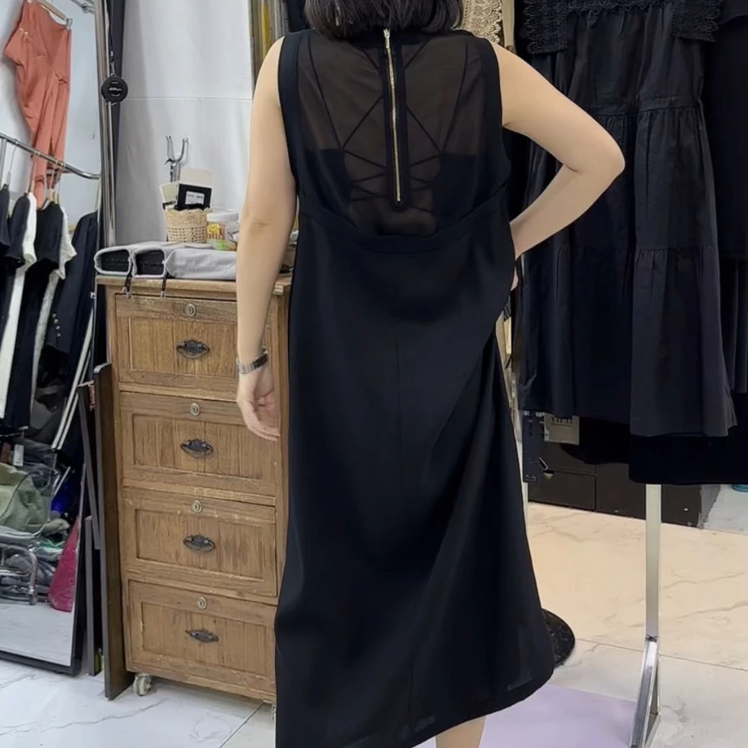 YY+6533欧货美背连衣裙