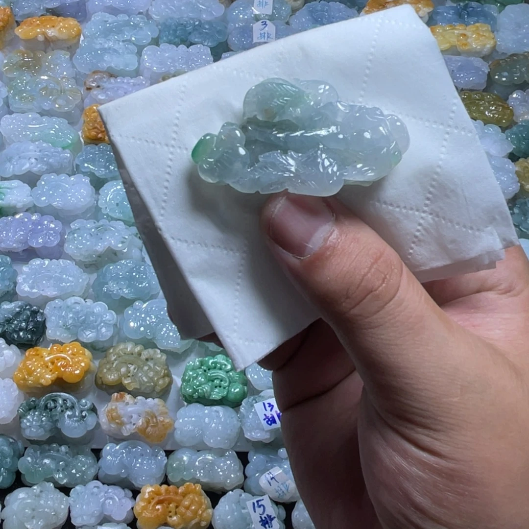 定制翡翠未镶嵌天然