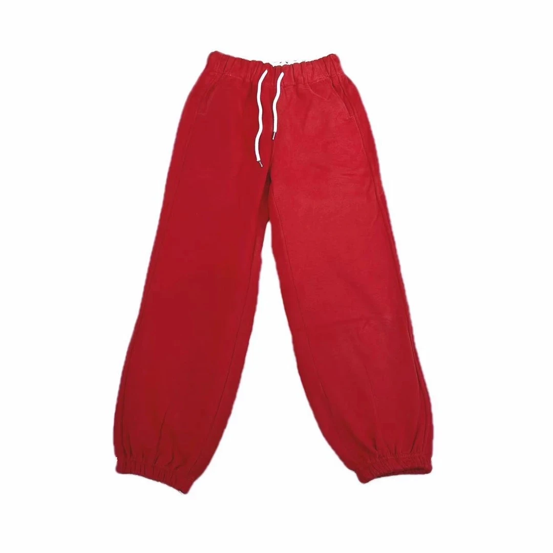 【秀秀新品】多色一条过冬加厚保暖抽绳卫裤 休闲