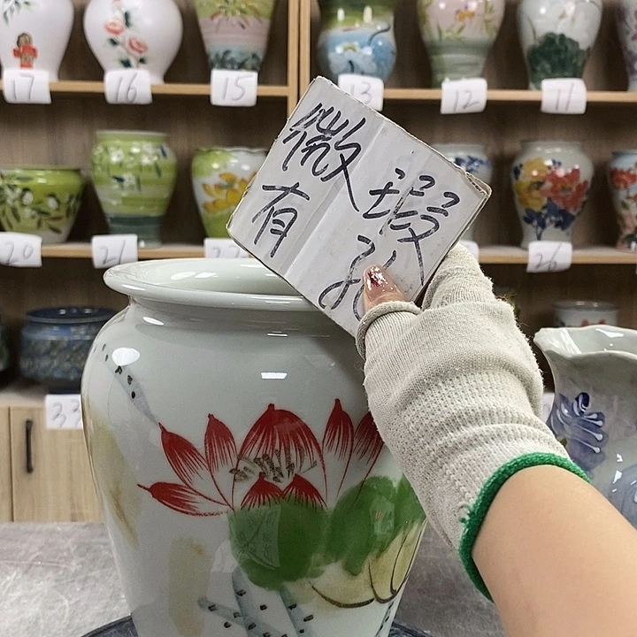 缸5xc景德镇陶瓷花盆