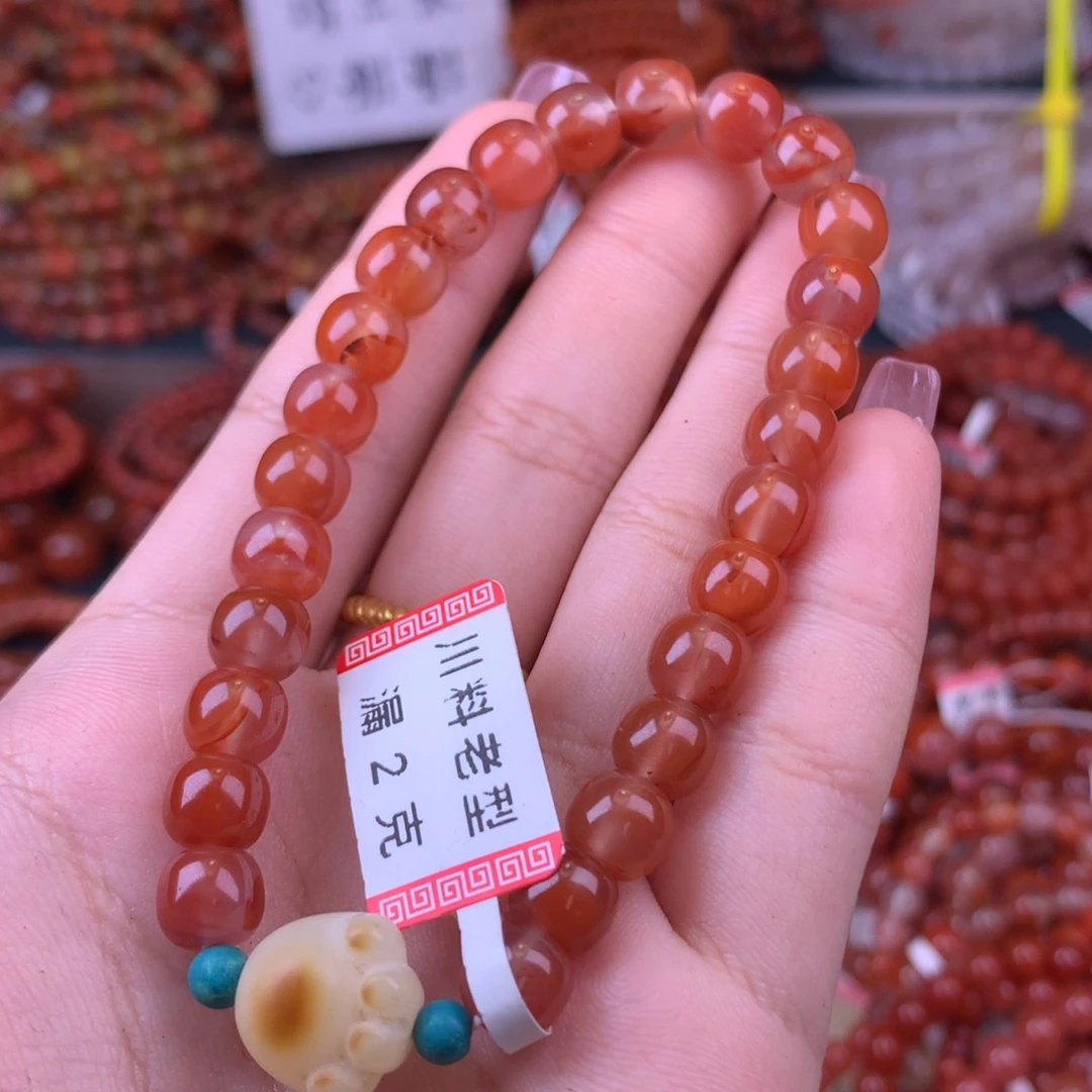 未镶嵌手链南红玛瑙21号