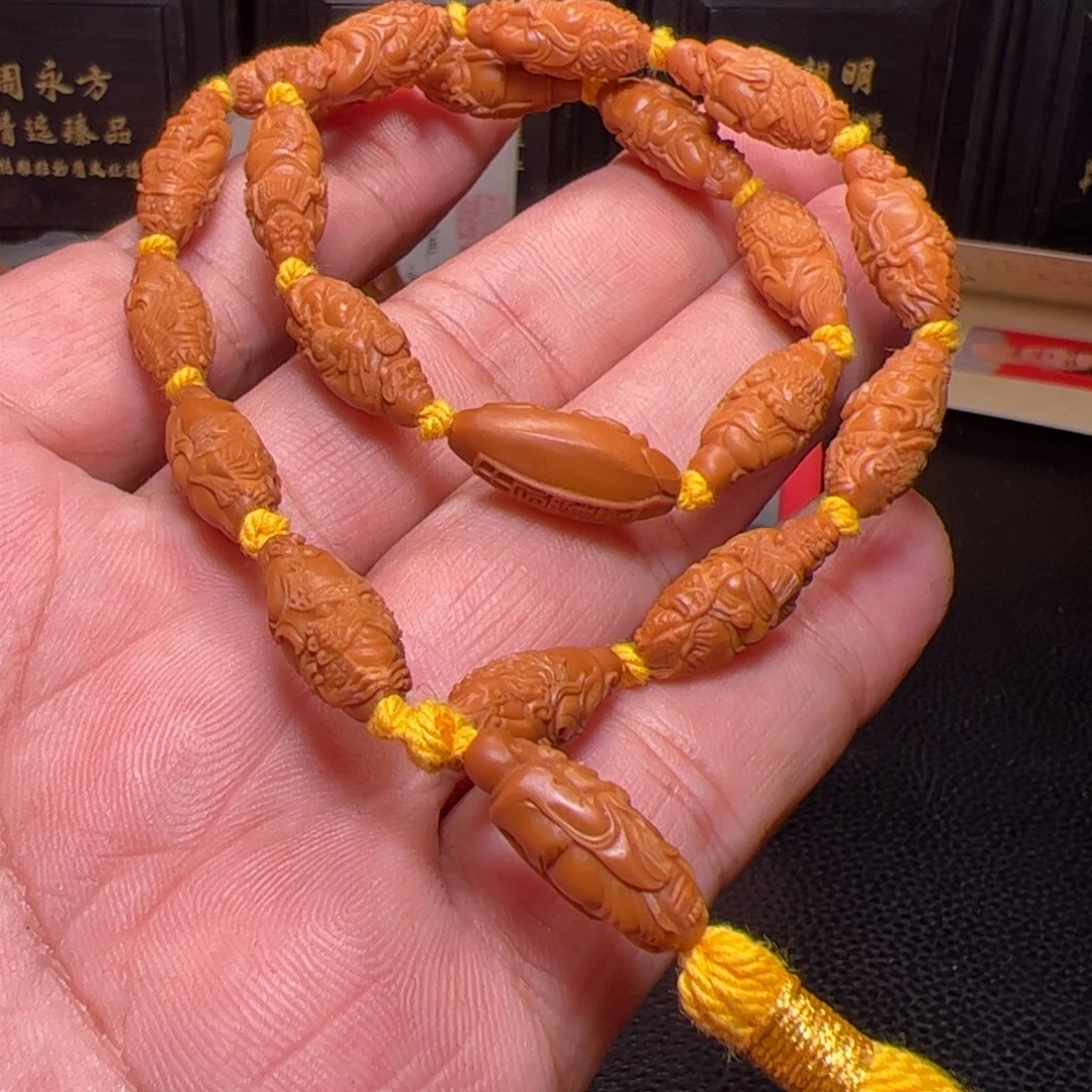 橄榄核手串铁****车十八罗汉