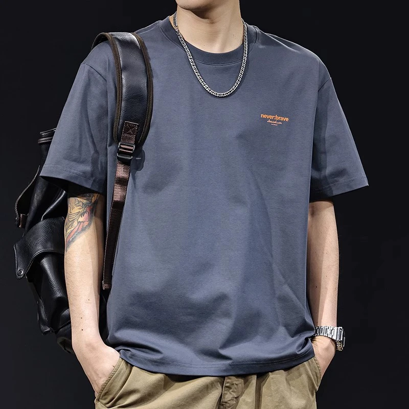 MR.MUDI/穆迪先生短袖t恤男潮牌防晒高端衣服男夏新款宽松体恤