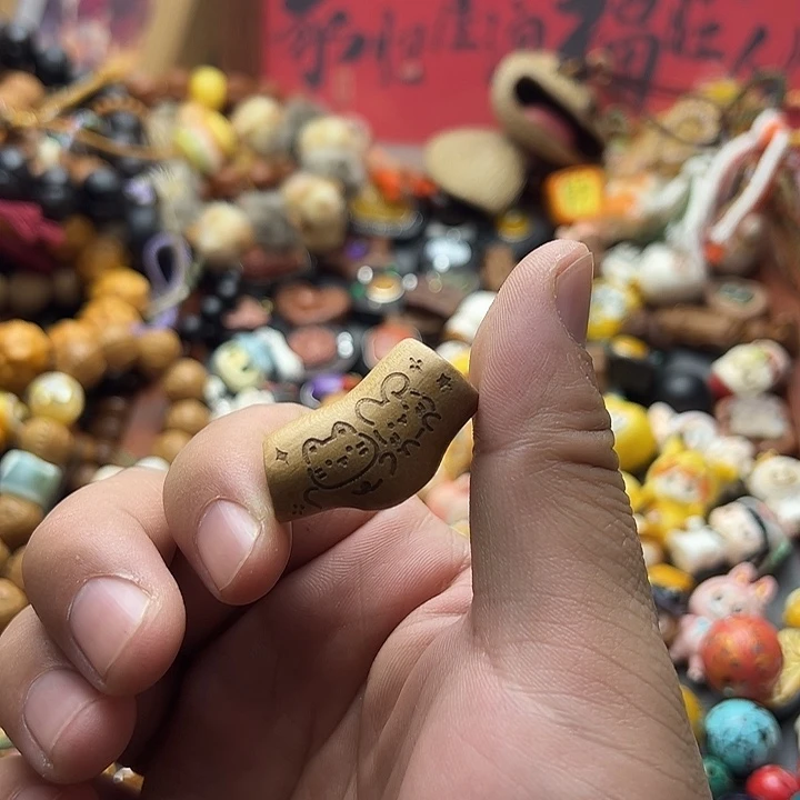 非金属老桃木树杈三通