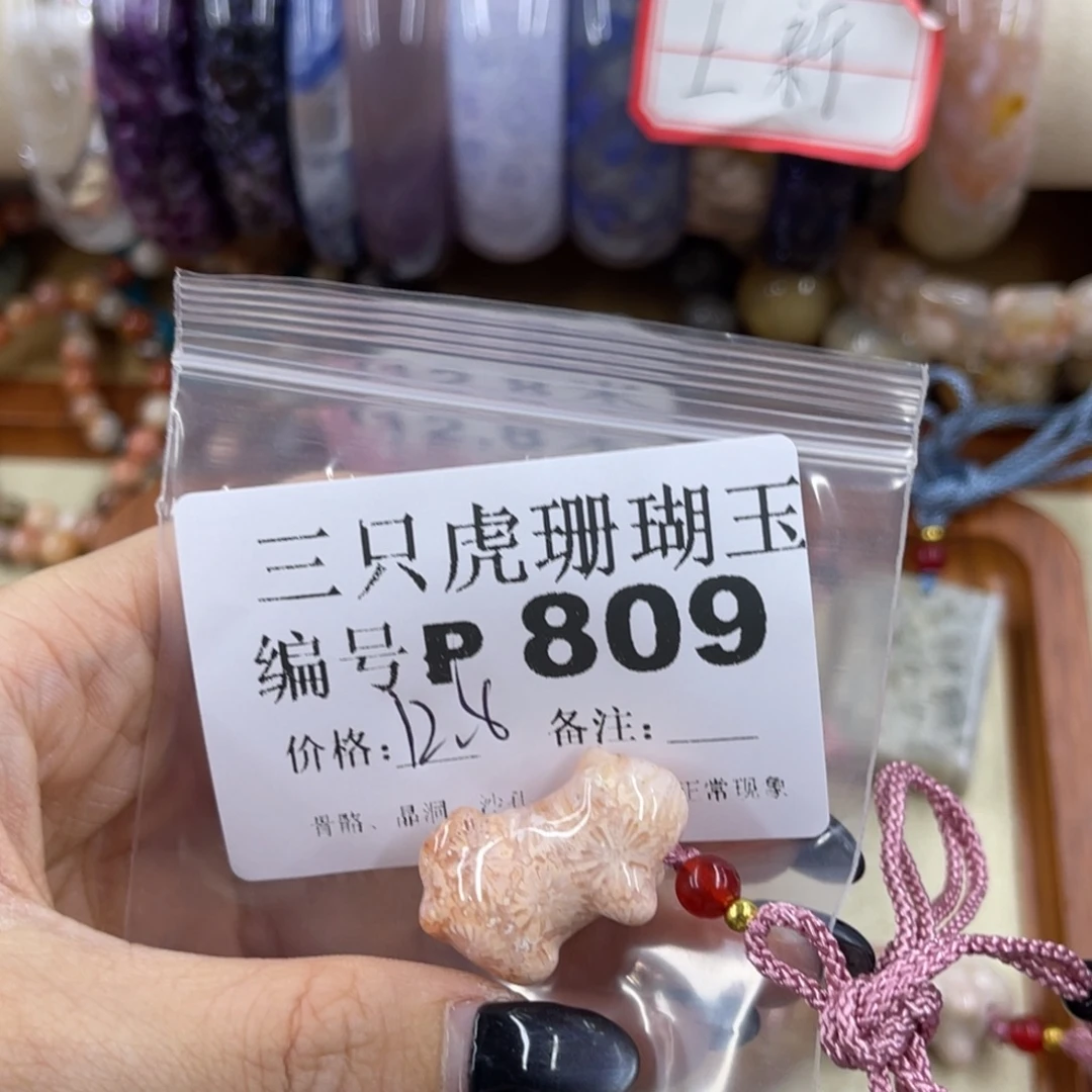 小***爱未镶嵌h硅化珊瑚（珊瑚玉）