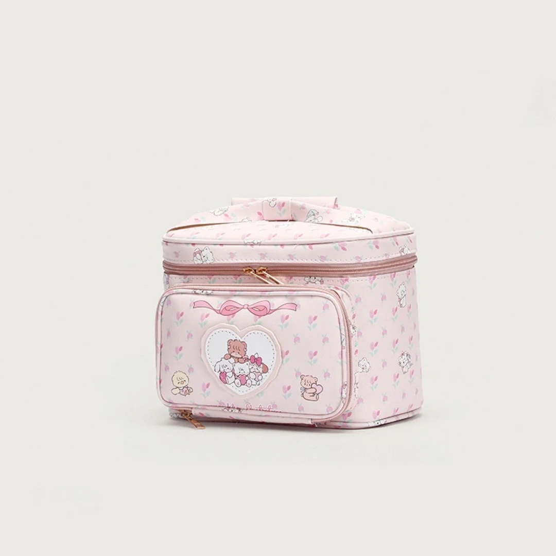 2025新款时尚潮流甜美简约包包高颜值女士化妆包大容量旅行手拿包